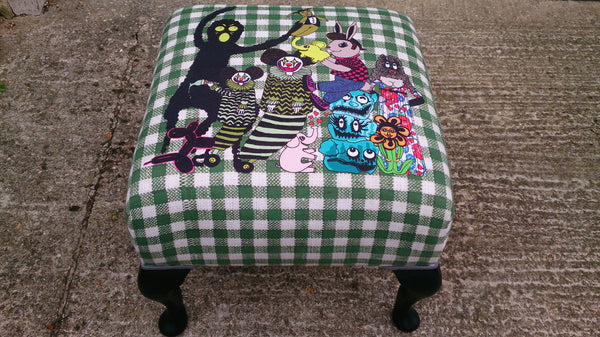 Clowns footstool