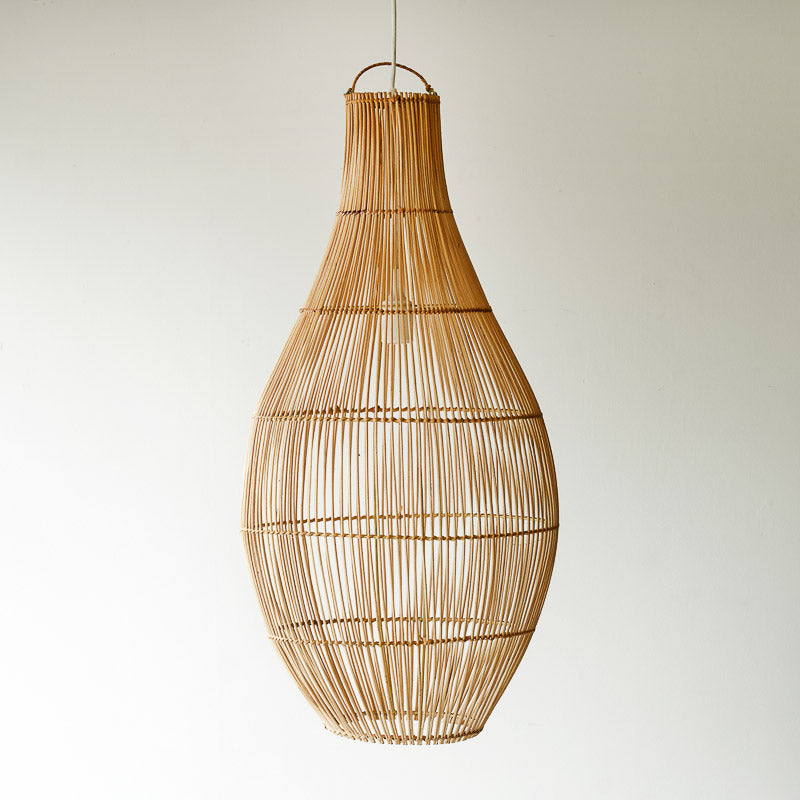 rattan lamp hanging