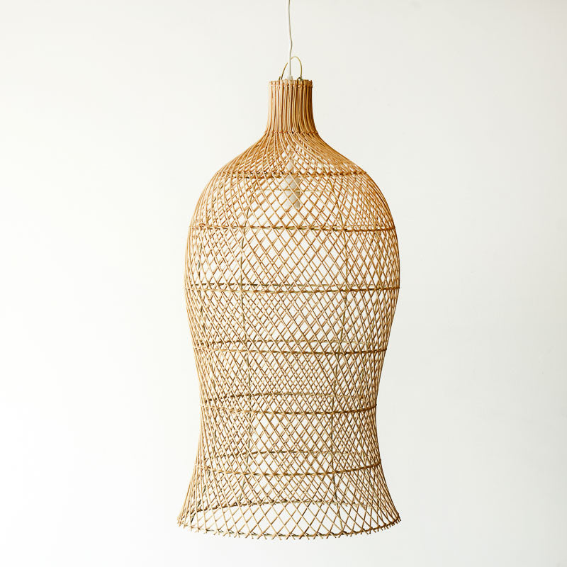 rattan lamp hanging