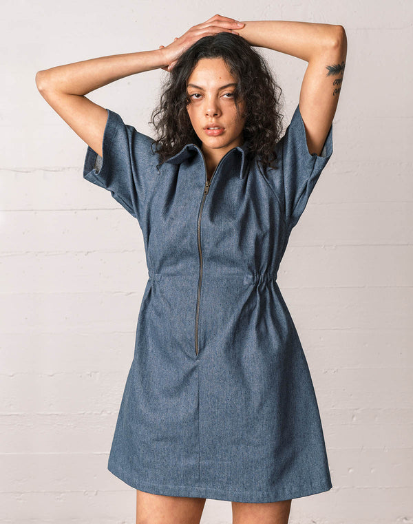 Noble Adult Denim Utility Dress