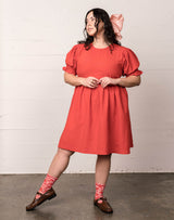 Noble Organic Adult Franny Dress in Paprika