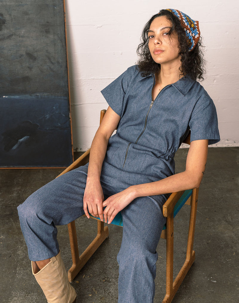 Noble Adult Denim Utility Suit