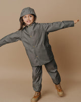 Fairechild Midi Raincoat in Rosemary