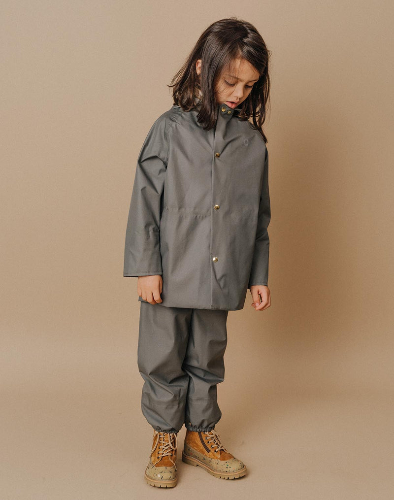 Fairechild Midi Raincoat in Rosemary