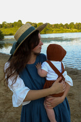 Noble Organic Sun Suit in Cinnamon