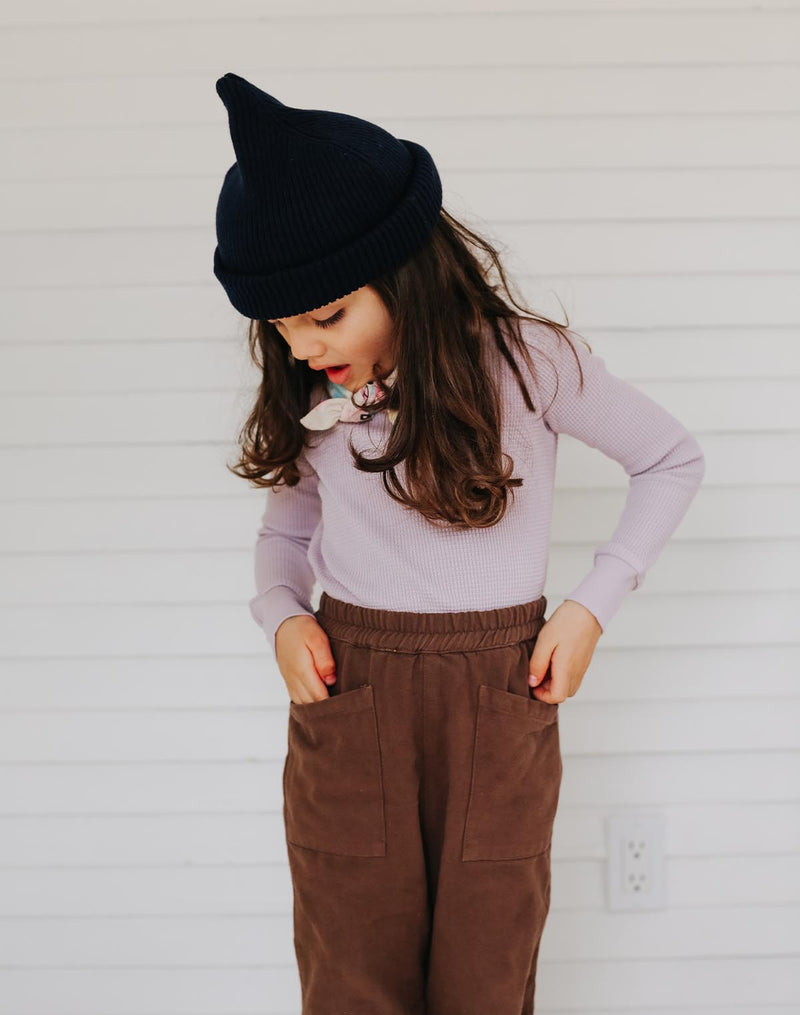 Noble Organic Chore Pant in Cocoa