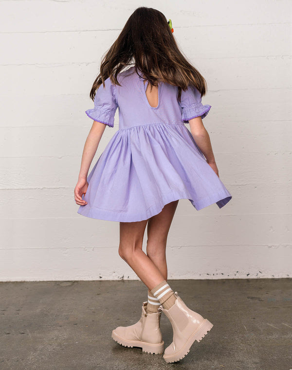 Noble Organic Franny Dress in Lavender