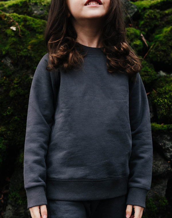 Noble Organic Sweatshirt in Charcoal