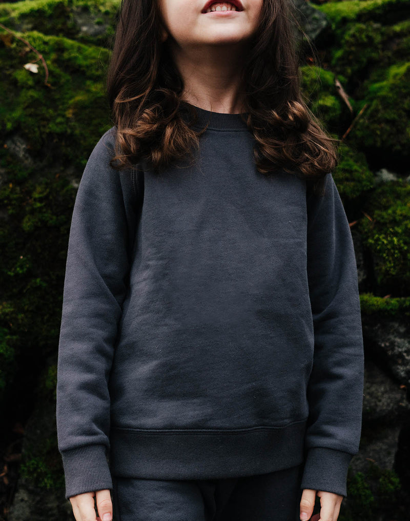 Noble Organic Sweatshirt in Charcoal