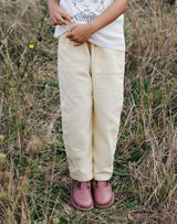 Noble Organic Chore Pant in Buttercream