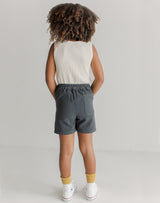 Noble Organic Chore Short in Charcoal