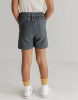 Noble Organic Chore Short in Charcoal