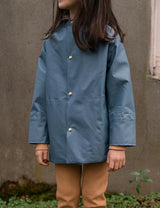 Fairechild Midi Raincoat in Heron