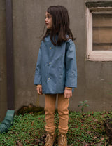 Fairechild Midi Raincoat in Heron