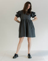 Noble Organic Adult Franny Dress in Charcoal