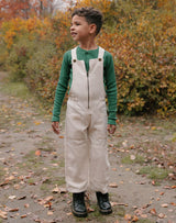 Noble Organic Overalls in Oat Milk