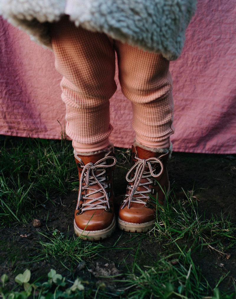 Petit Nord Shearling Winter Boot in Cognac