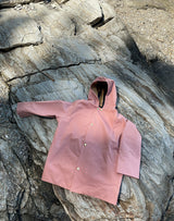 Fairechild Midi Raincoat in Beach Rose