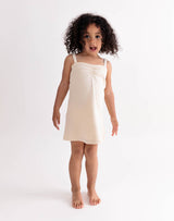 Noble Organic Pointelle Sleep Dress in Oat Milk