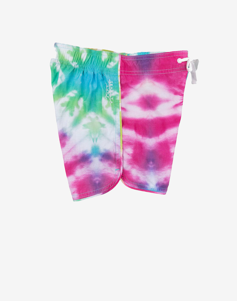 Seaesta Surf Sea Ripple Boardshorts in Neon Tie Dye