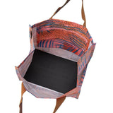 Market Bag Blue Palm