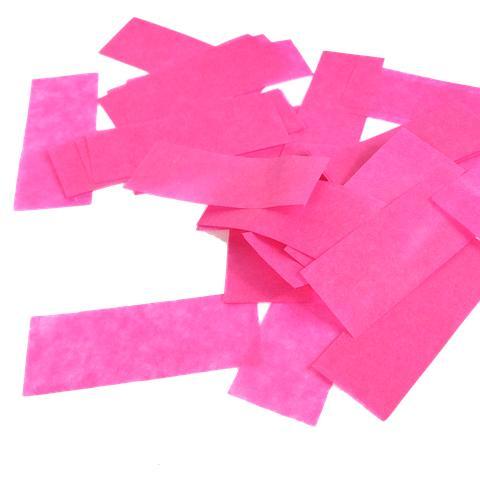 White Confetti Rectangular Tissue Paper Flame Retardant Flameproof 6 lbs 