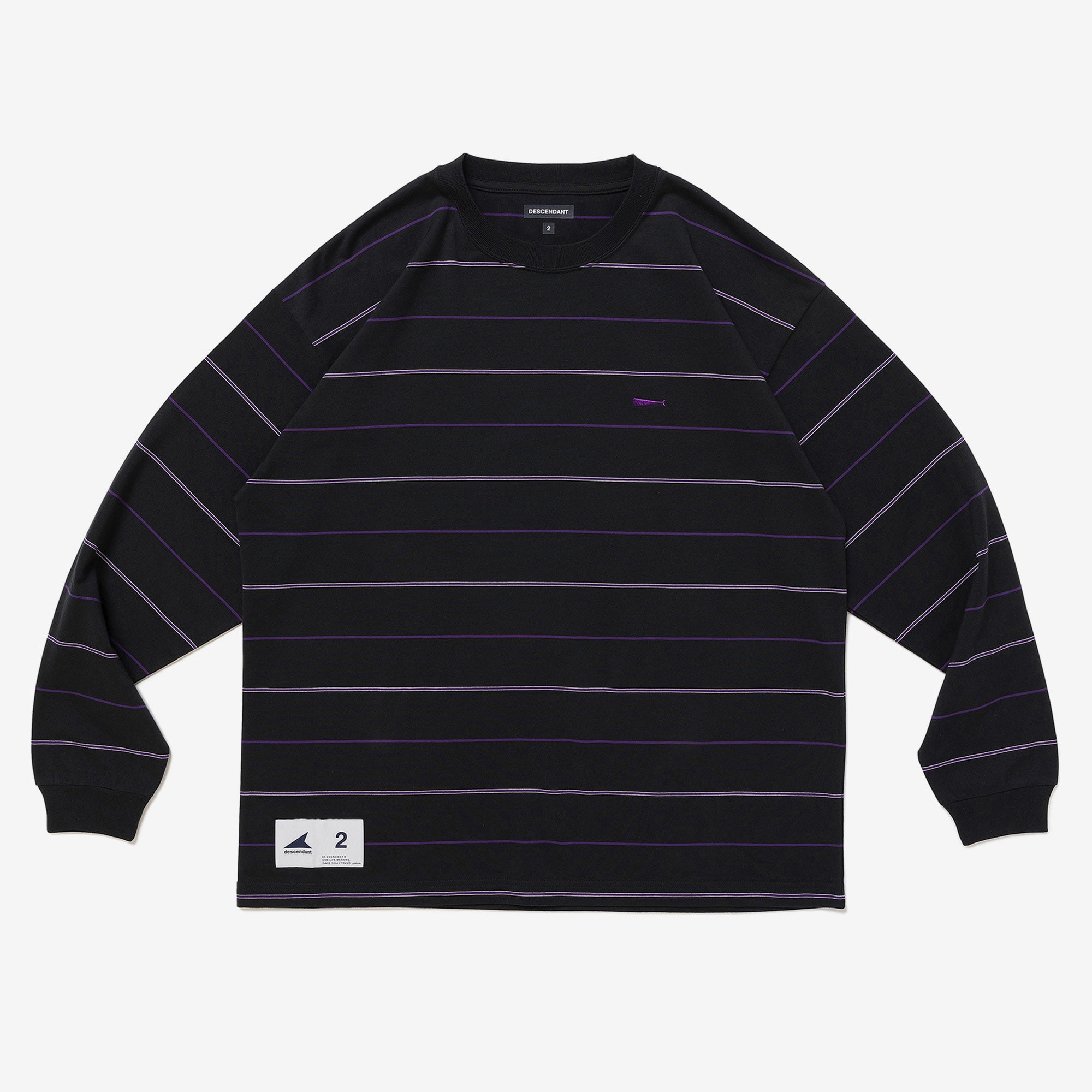 descendant HORIZONTAL STRIPE LS XL 未使用 - Tシャツ/カットソー(七