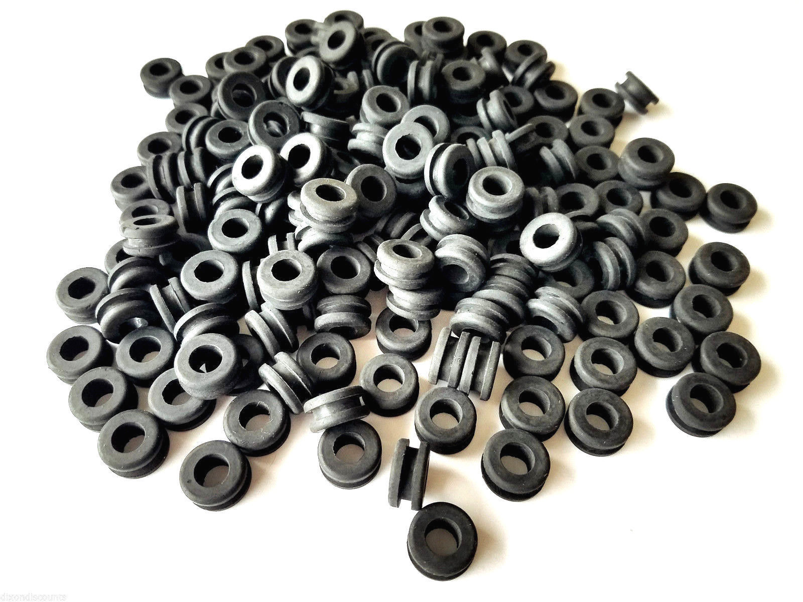 colorful rubber grommets