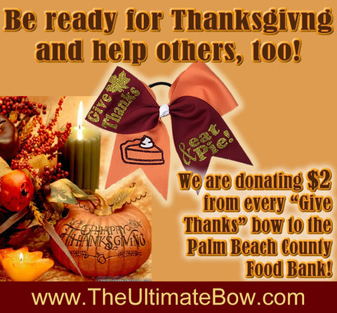 Give Thanks Eat Pie and Donate to the Palm Beach County Food Bank