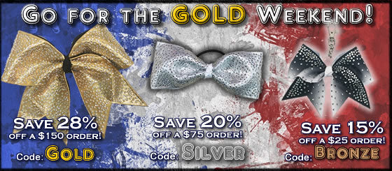 Olympic Sized Savings | Cheer Bow Sale | Coupon Codes