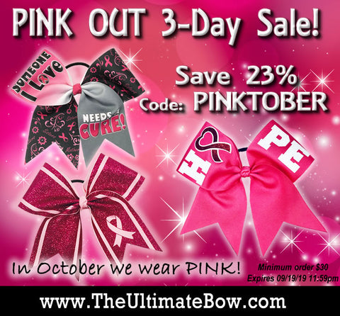 Pink Out 3-Day Sale