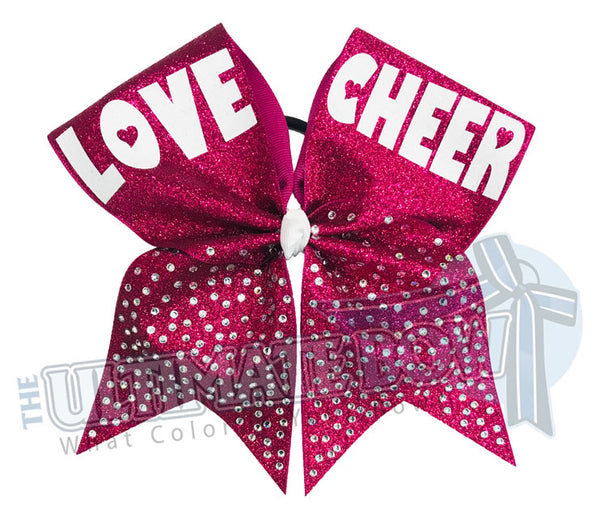 Bacon Lovers  Cheer Bow 