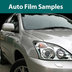 Auto Window Film Samples