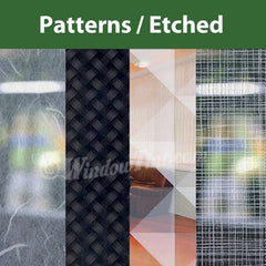 Patterned Window Tinting Films