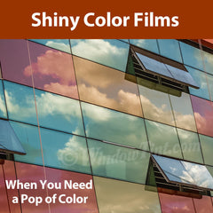 Shiny Color Window Tinting Films