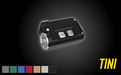 NITECORE TINI 380 Lm Super Small USB Rechargeable LED Keychain Flashlight
