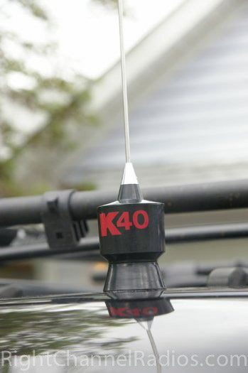 k40 antenna cb magnet trunk lip mount midland radio roof magnetic suv antennas radios kit sign center mounted package installed
