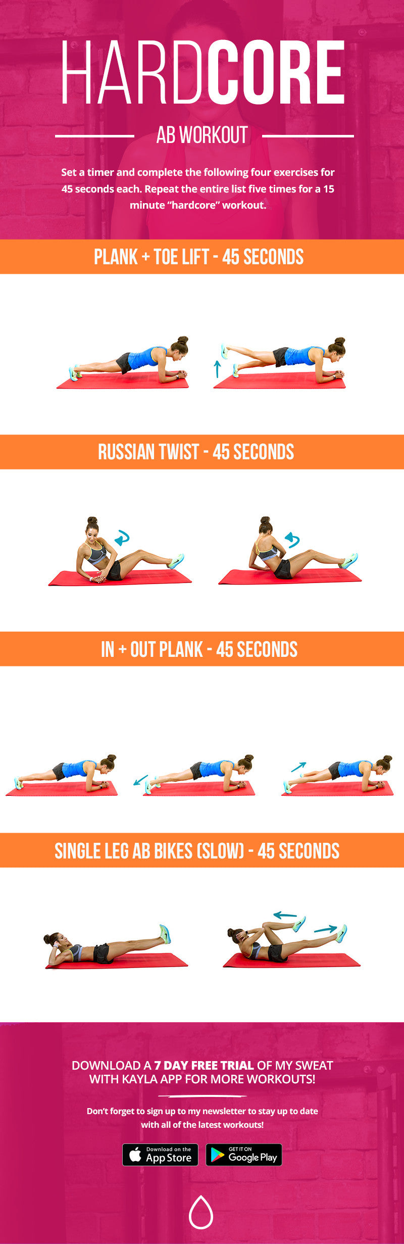 Hardcore ab workout