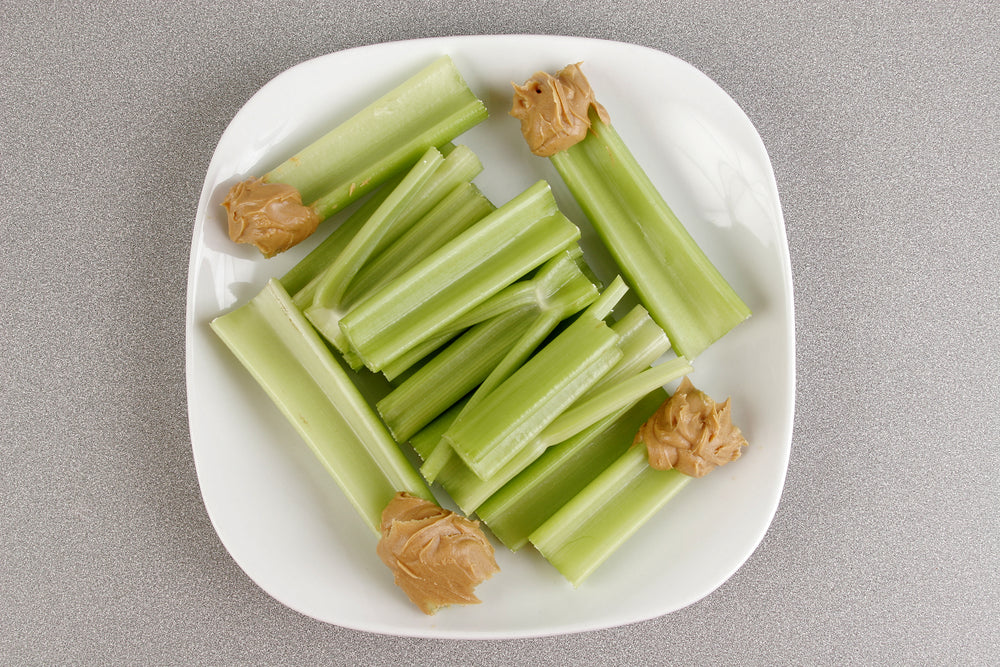 peanut butter celery