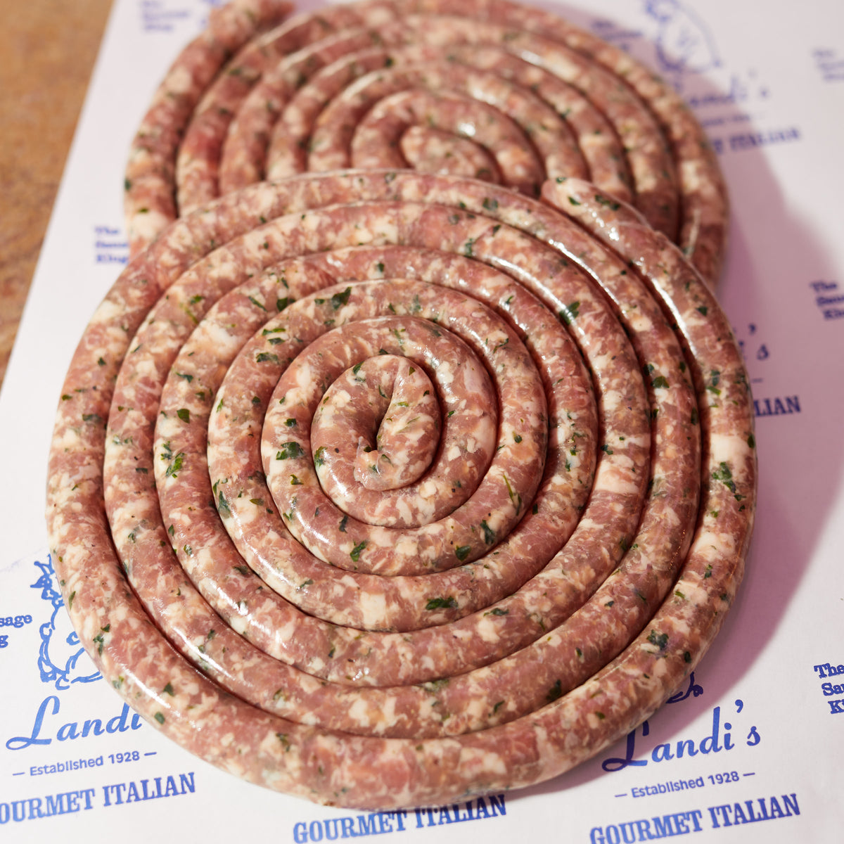 Cheese And Parsley Sausage Ring Brooklyn Pork Store