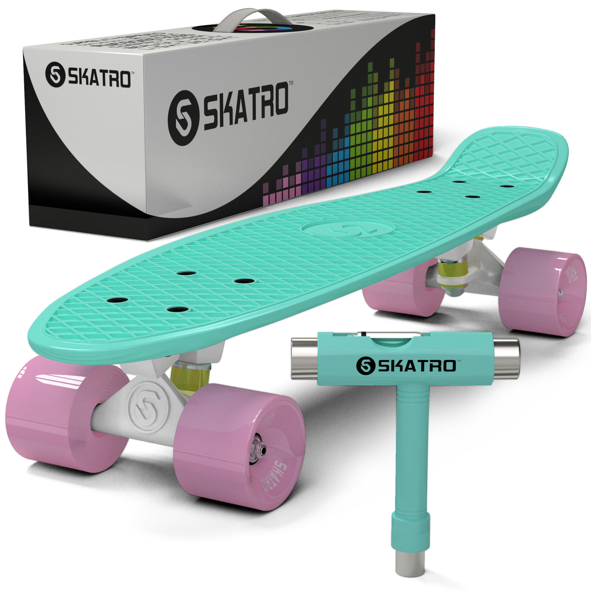 Skatro Skateboard Pastel Blue – Skatro Boards
