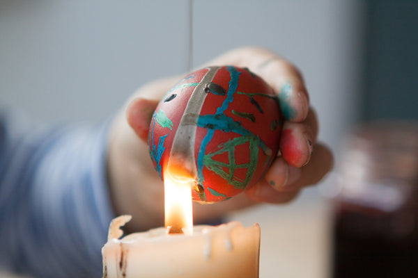 Craft Idea For Kids | Pysanky Egg Decorating