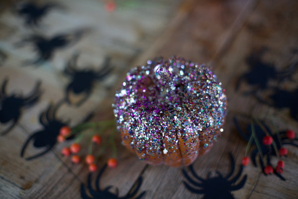Halloween Craft ideas For Kids | Glitter Pumpkins | Conscious Craft 