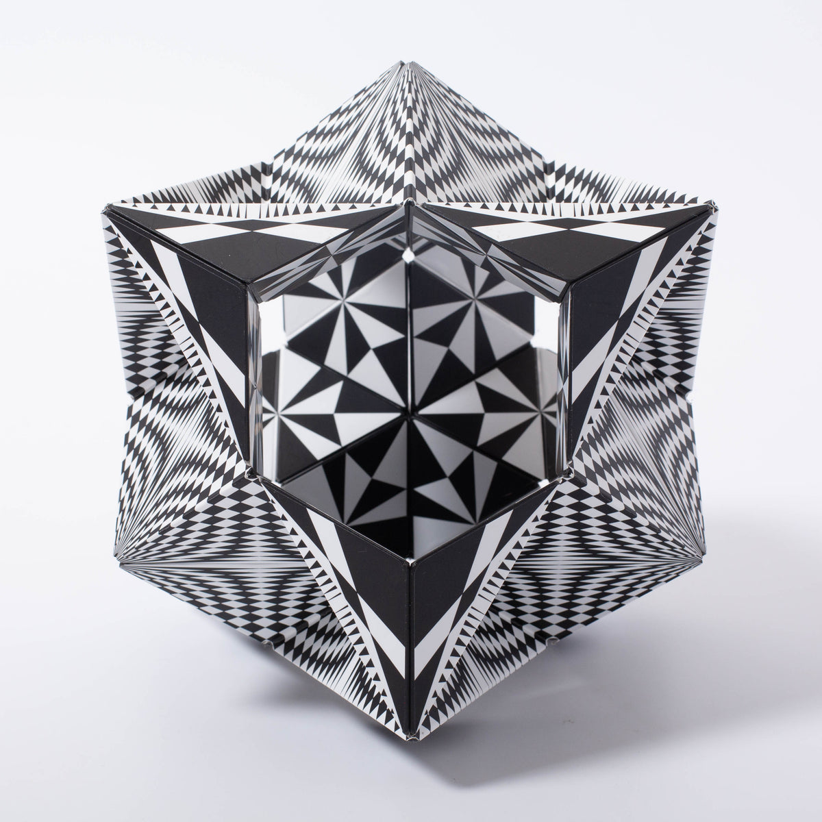 GeoBender Cube Abstract 3D Puzzle 