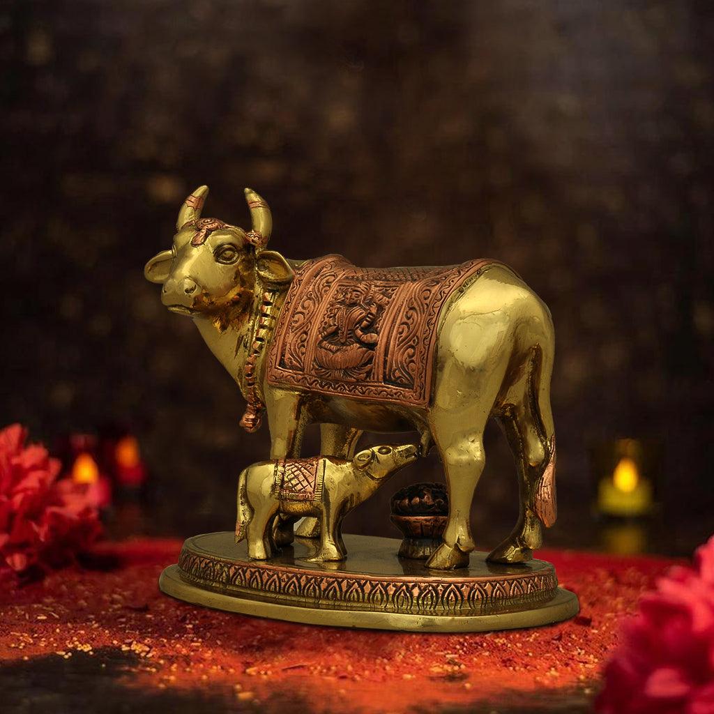 Gomatha statue online -Collection of Gomatha idol – mantra gold ...