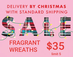 🇺🇸📫 Did you know we ship wreaths? 📪🇺🇸 Order TODAY to send Holiday Happiness locally or just about anywhere!  Limit 5: Shipping additional