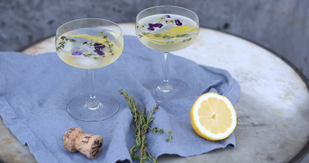 On The Rocks - Edible Flowers!