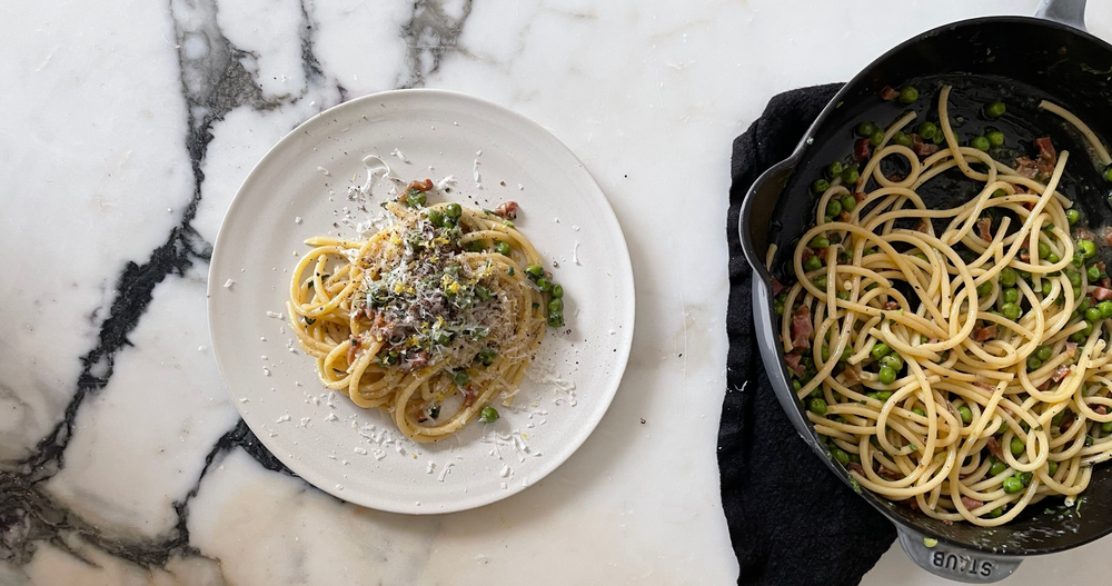 This Delicious Pasta Alla Gricia Is Summer on a Plate