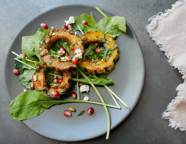 Winter Delicata Squash Salad