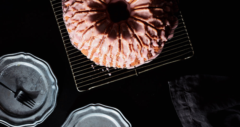 Blood Orange Bundt Cake with Orange Bitters Glaze